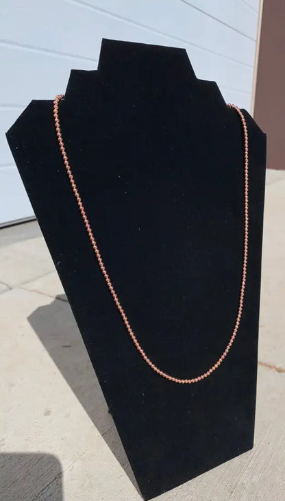 3mm Copper Pearls Jewelry