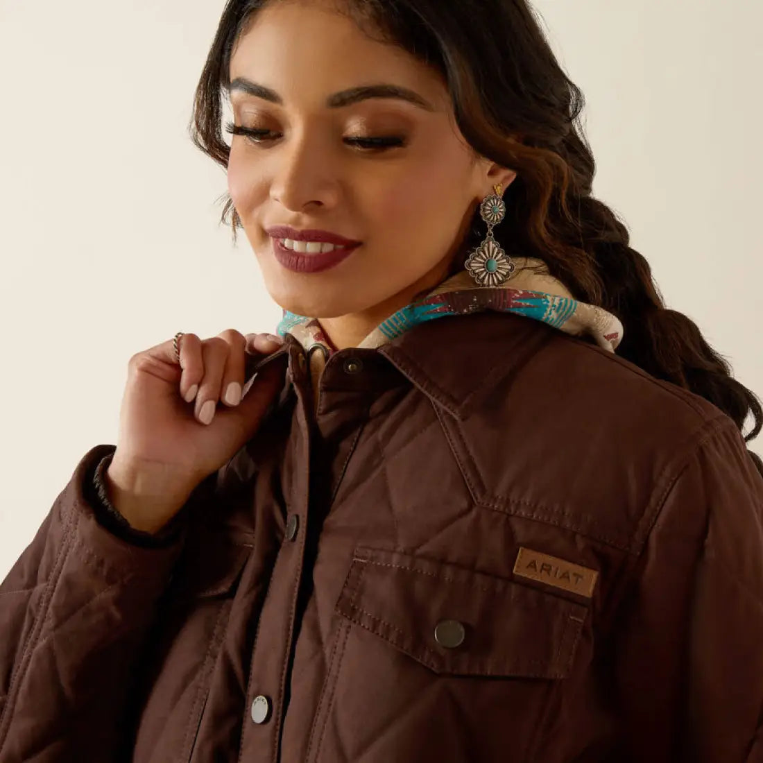 Ariat Women’s Mole Grizzly Quilted Barn Jacket Sale Women’s Jacket