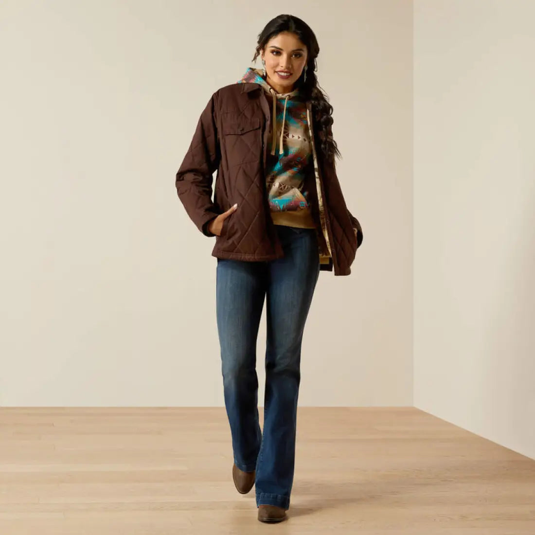 Ariat Women’s Mole Grizzly Quilted Barn Jacket Sale Women’s Jacket