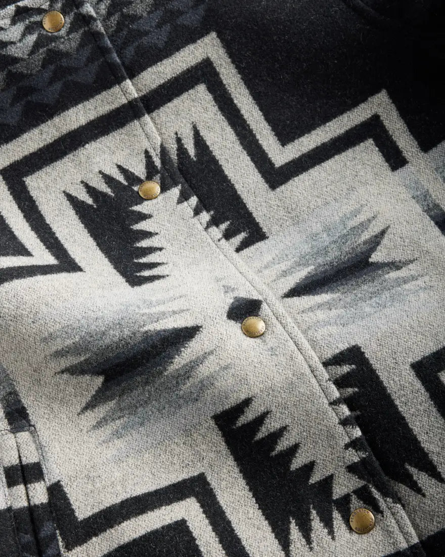 Pendleton Women’s Harding Black Wool Bomber Jacket Large Sale Women’s Coat