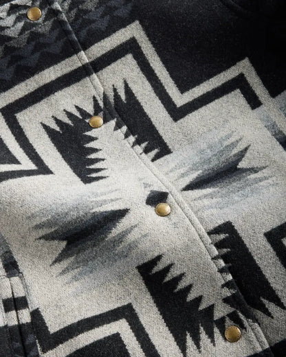 Pendleton Women’s Harding Black Wool Bomber Jacket Large Sale Women’s Coat