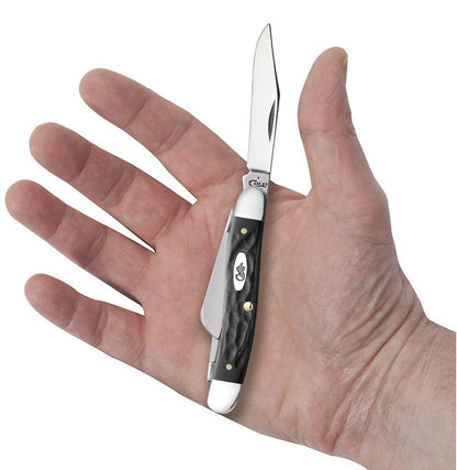 Case Rough Black® Synthetic Medium Stockman Knife