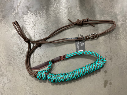 Twisted Knot Halters Rope Halter w/ Easy Off Clip & Lead