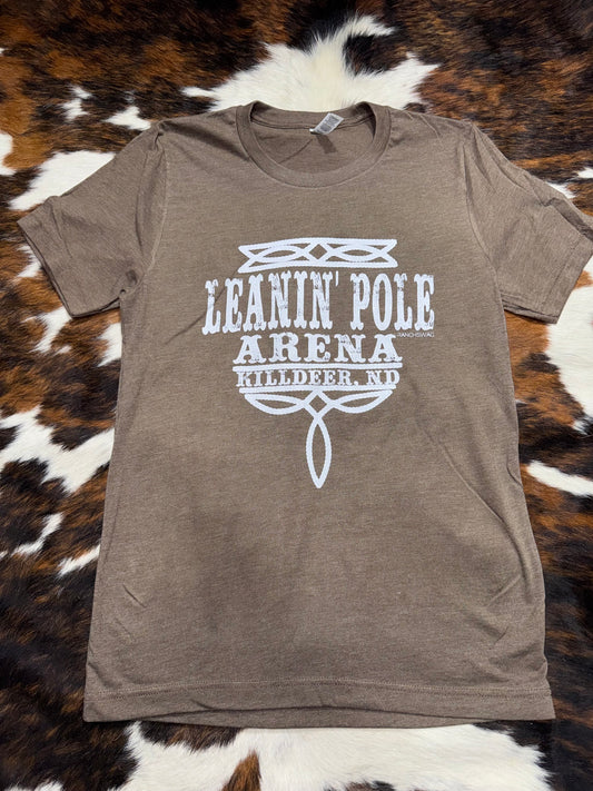 Leanin' Pole Women's Boot Stitch Graphic T-Shirt
