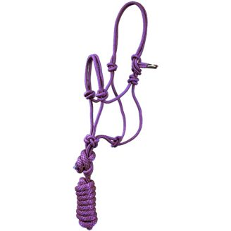 Oxbow Nylon Rope Halter with Lead - Pony/Mini