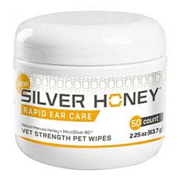 Absorbine Silver Honey Rapid Ear Care Wipes
