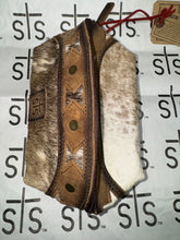 Load image into Gallery viewer, STS Roswell Cowhide Belle Makeup Pouch
