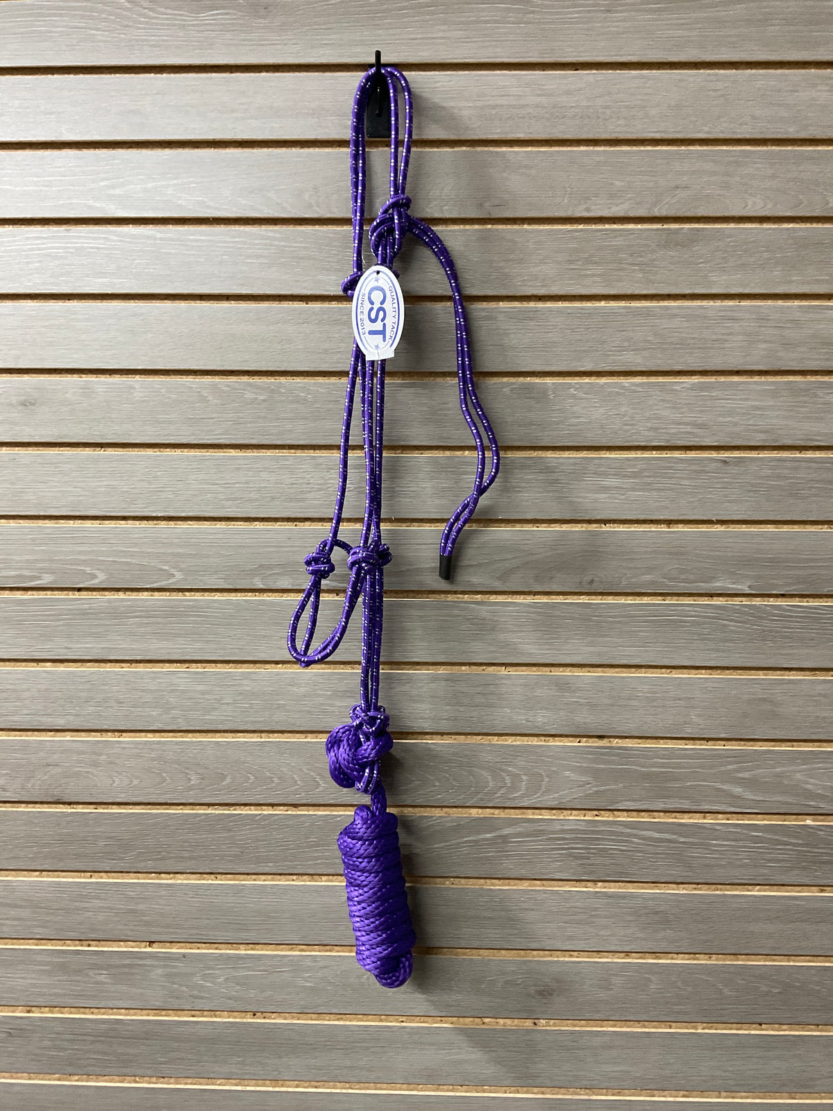 CST Rope Halter with Lead- Standard Horse