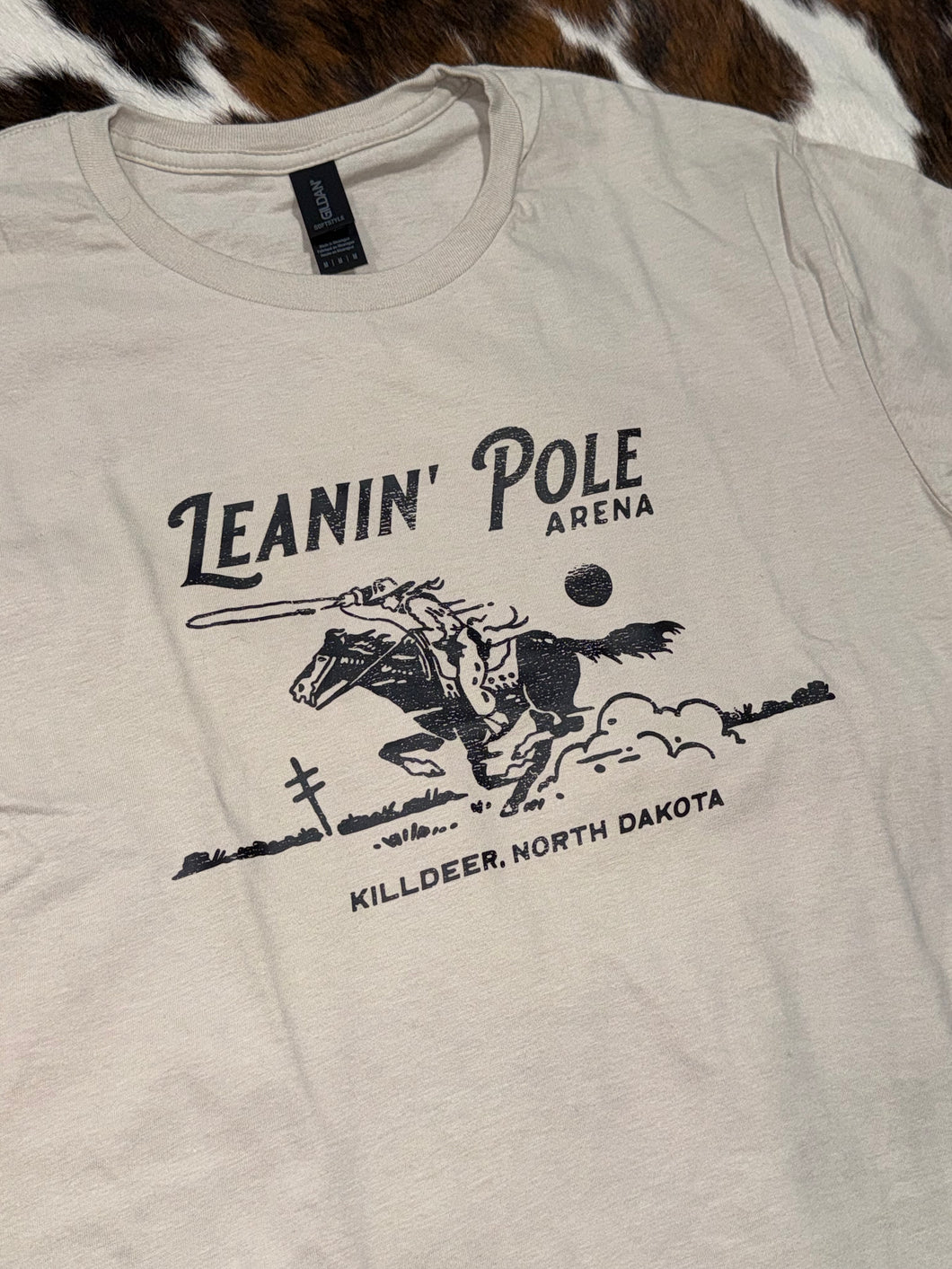 Leanin' Pole Arena Dashin' Roper Logo T-Shirt