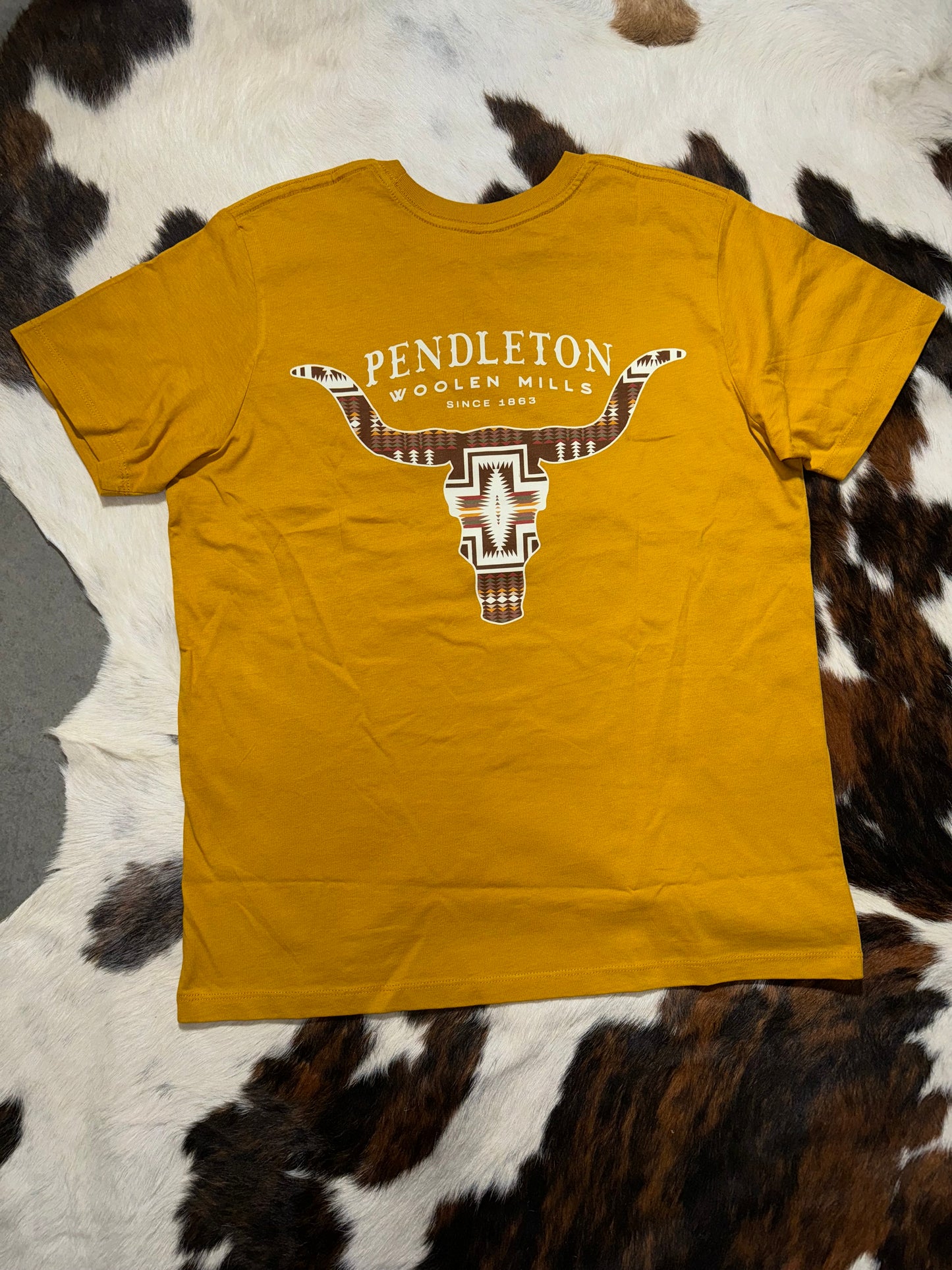 Pendleton Women's Gold Longhorn T-Shirt