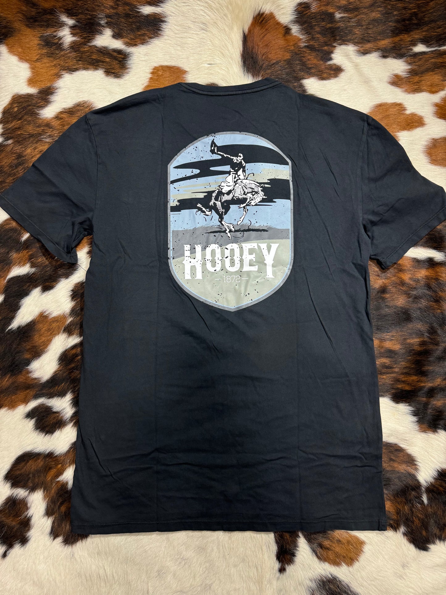 Hooey Men's Black Cheyenne Bucking Horse T-Shirt