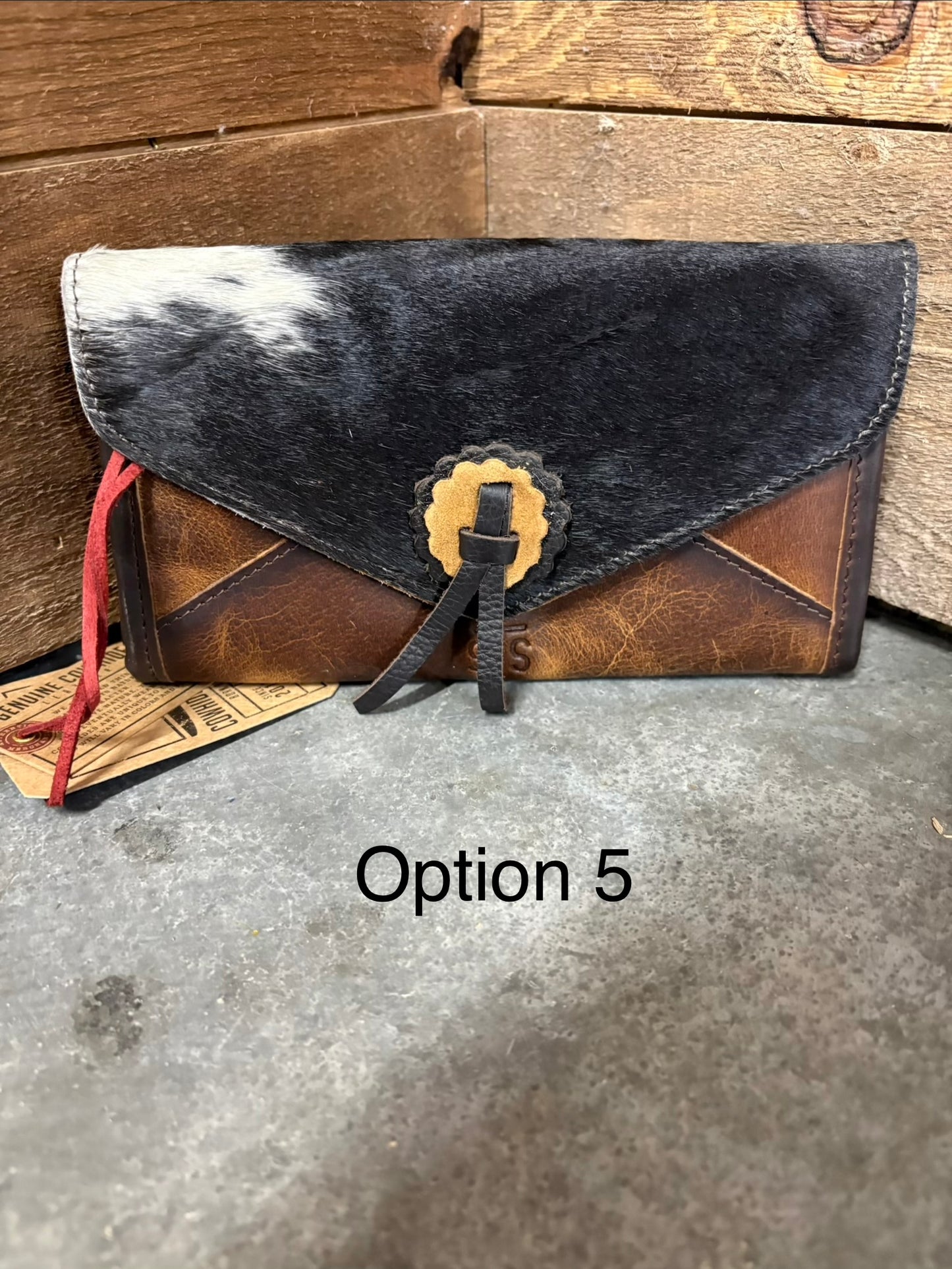 STS Leopard Great Plains Style Wallet