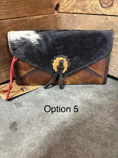 STS Leopard Great Plains Style Wallet