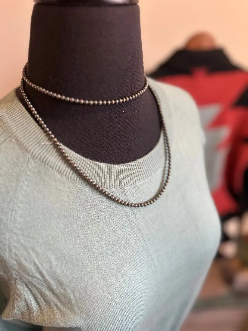 4mm Navajo Pearls 36’’ Jewelry