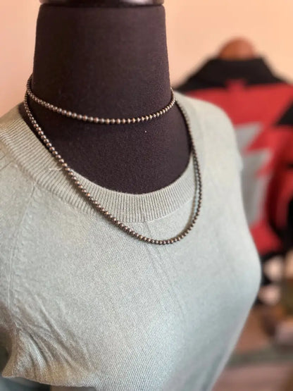 4mm Navajo Pearls 36’’ Jewelry