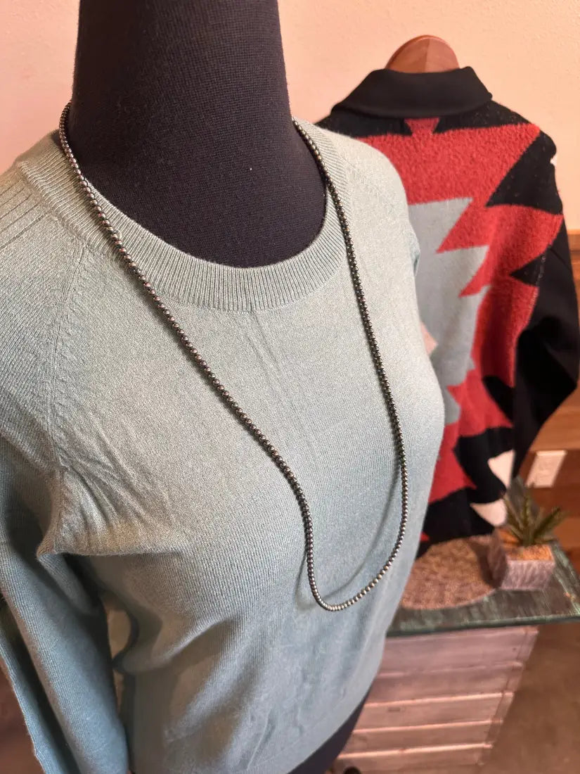 4mm Navajo Pearls 36’’ Jewelry