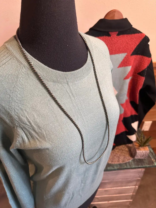 4mm Navajo Pearls 36’’ Jewelry