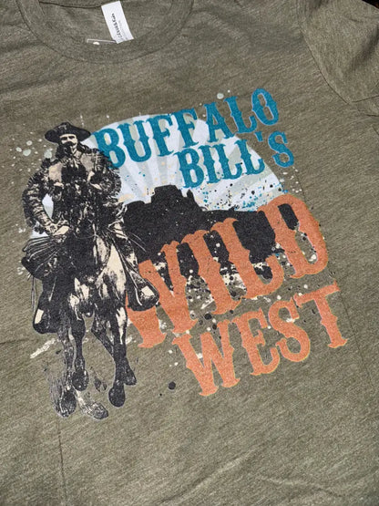 $5: J.Forks Boy’s Toddler Buffalo Bills Wild West T-Shirt 4T Sale Boy’s Toddler Top