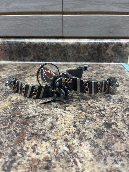 Cowboy Tack Barbwire Large Cup Spurs