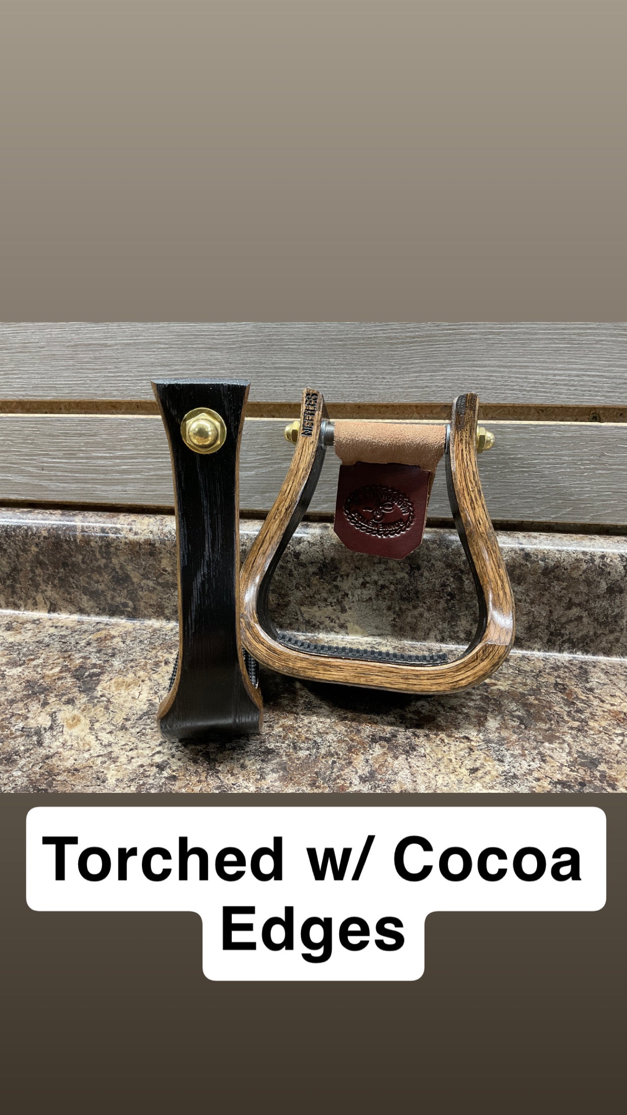 Nettles Stirrups "The Barrel Racer" - Regular 2"