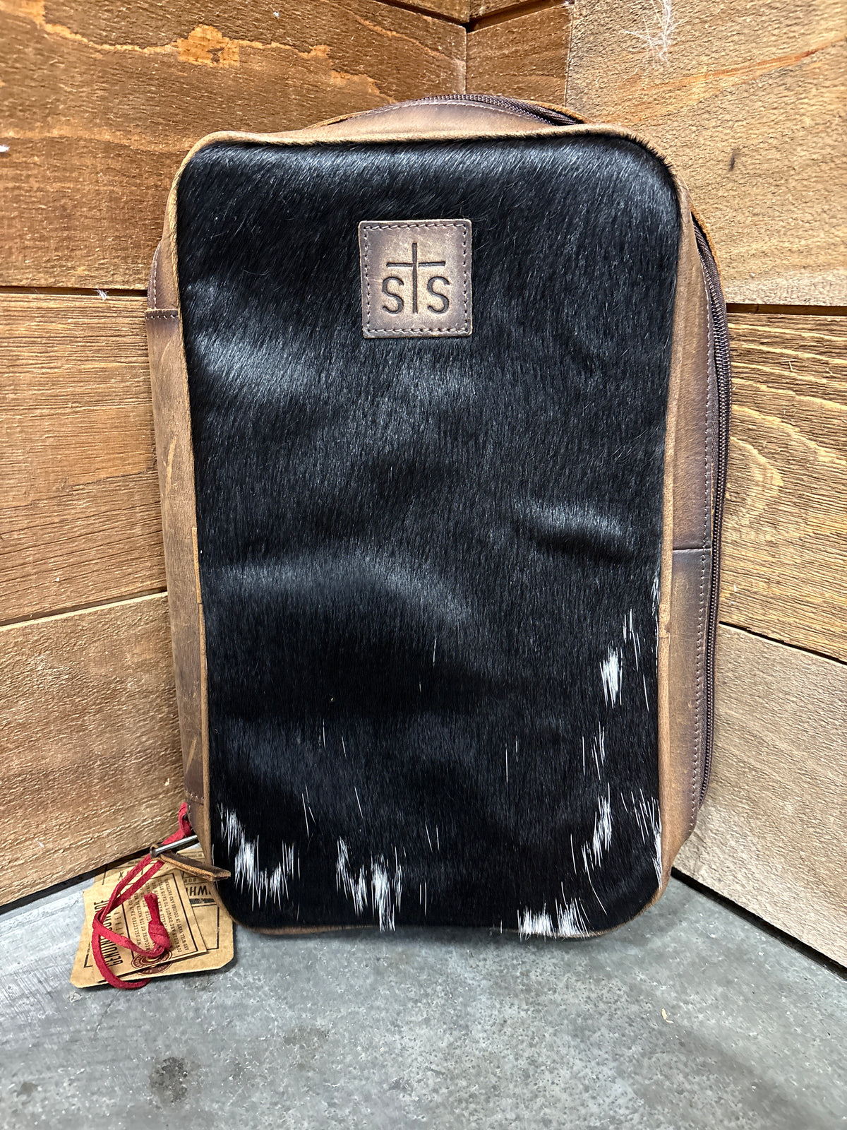 STS Cowhide Squash Jewelry Case