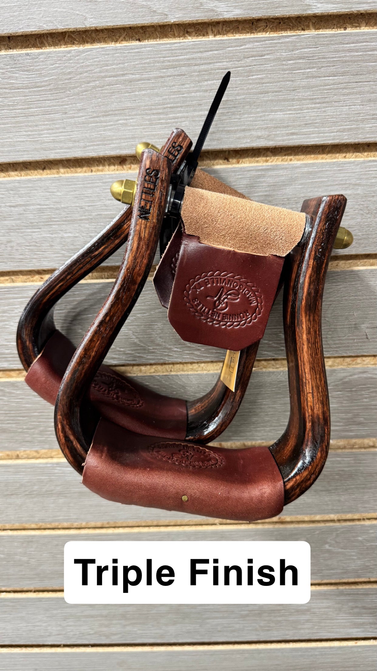 Nettles Stirrups "The Flatbottom" - Regular 3"