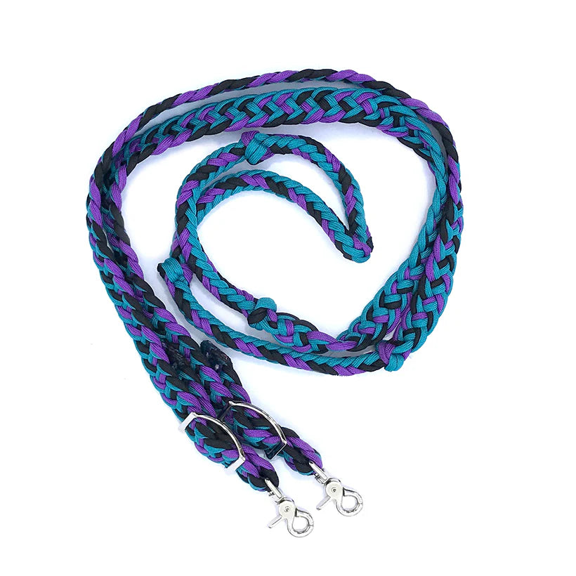 The Epic Animal Braided Barrel Reins