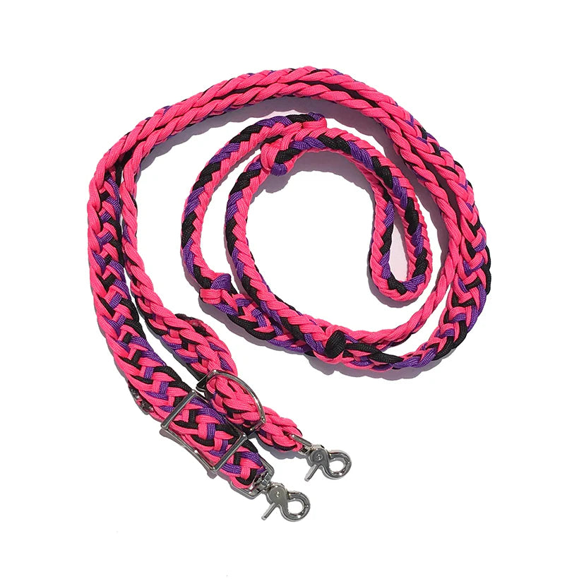 The Epic Animal Braided Barrel Reins