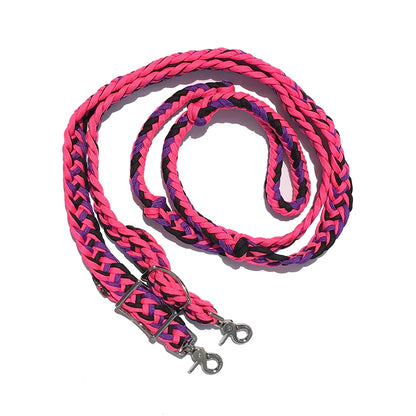 The Epic Animal Braided Barrel Reins