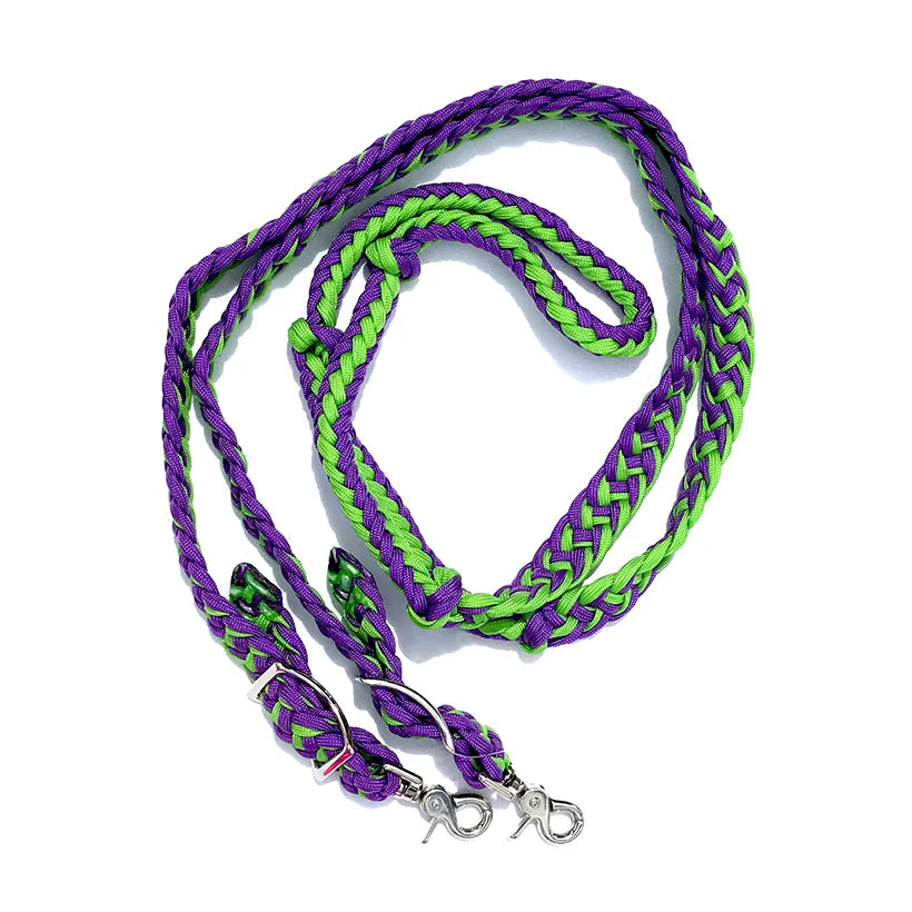 The Epic Animal Braided Barrel Reins