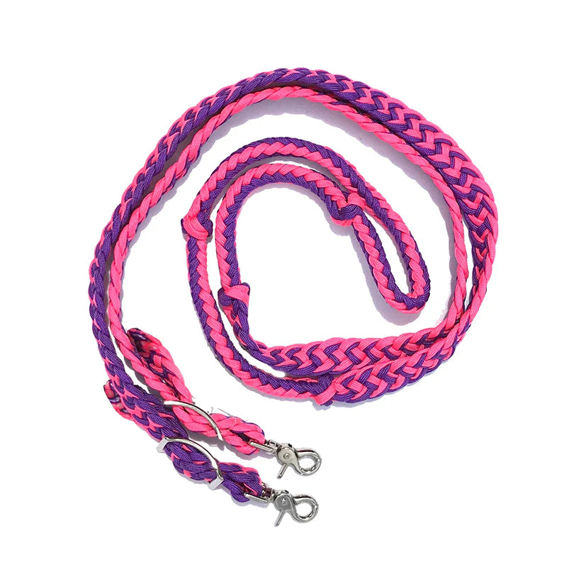 The Epic Animal Braided Barrel Reins