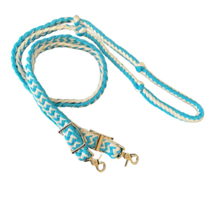 The Epic Animal Braided Barrel Reins