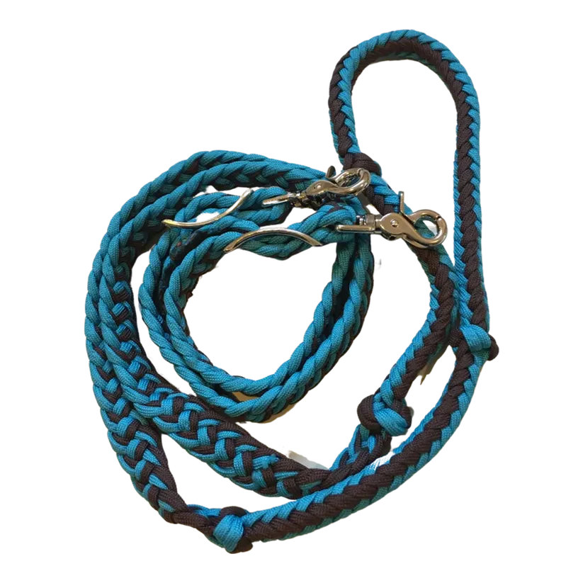 The Epic Animal Braided Barrel Reins