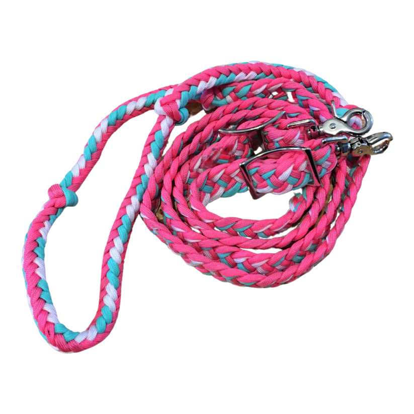 The Epic Animal Braided Barrel Reins