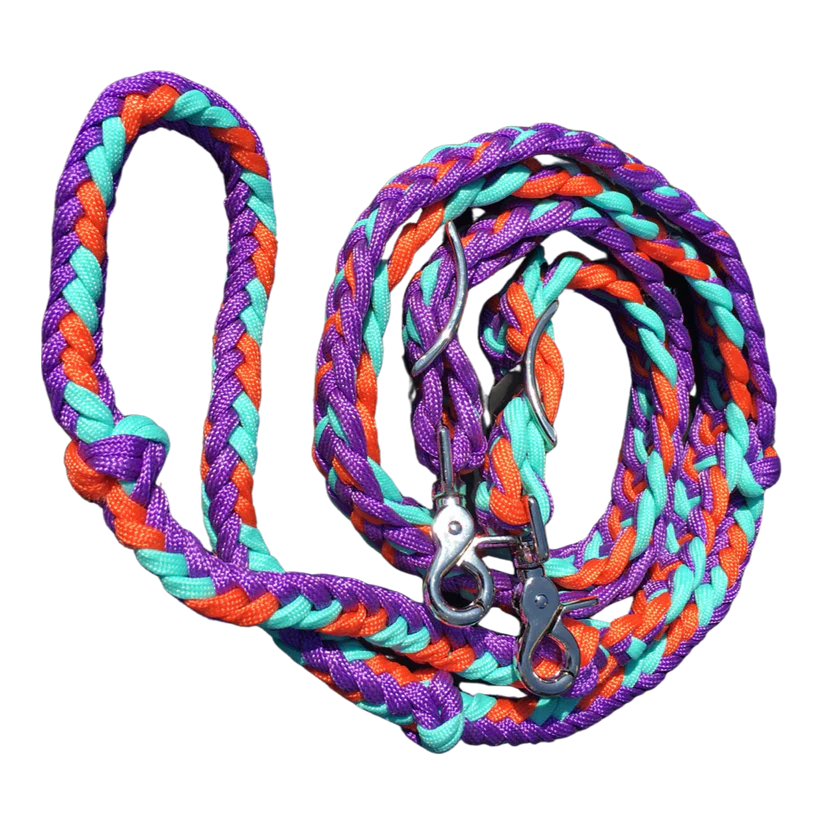 The Epic Animal Braided Barrel Reins