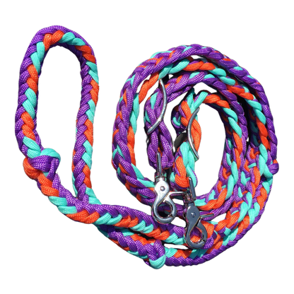 The Epic Animal Braided Barrel Reins