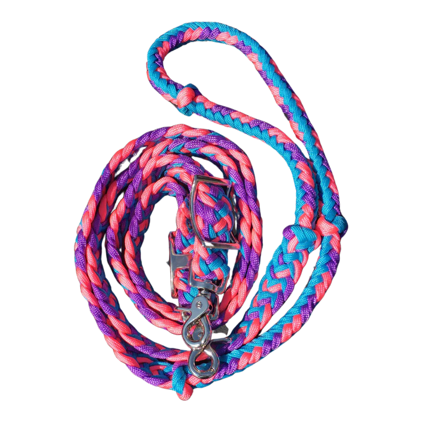 The Epic Animal Braided Barrel Reins
