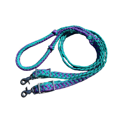 The Epic Animal Braided Barrel Reins
