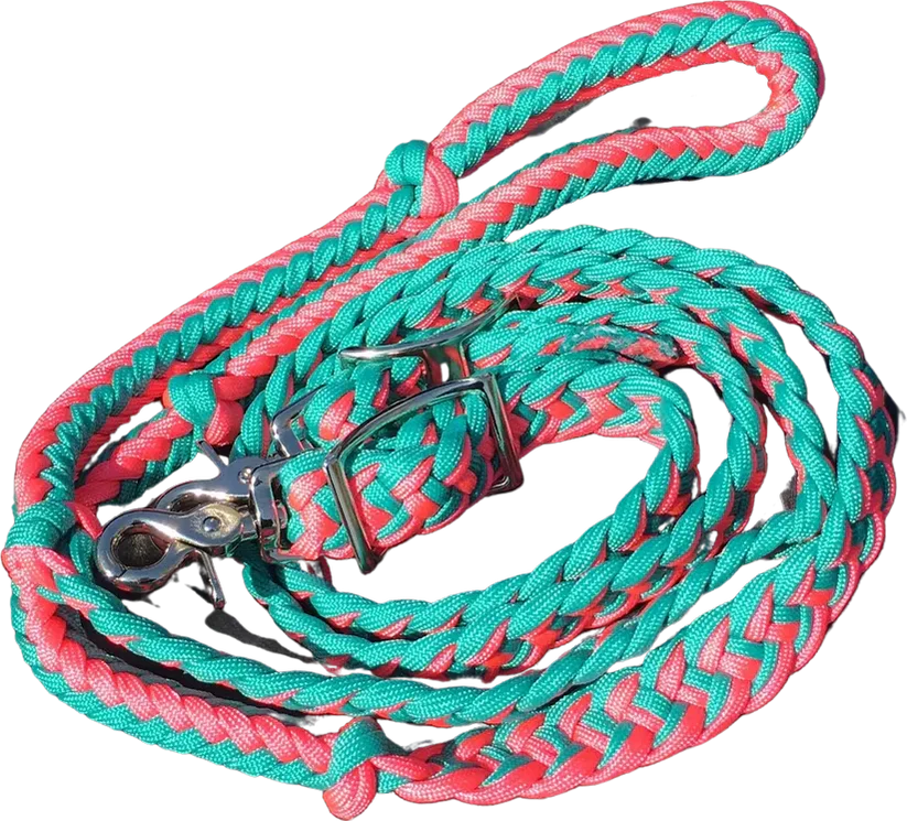 The Epic Animal Braided Barrel Reins