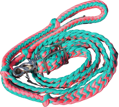 The Epic Animal Braided Barrel Reins