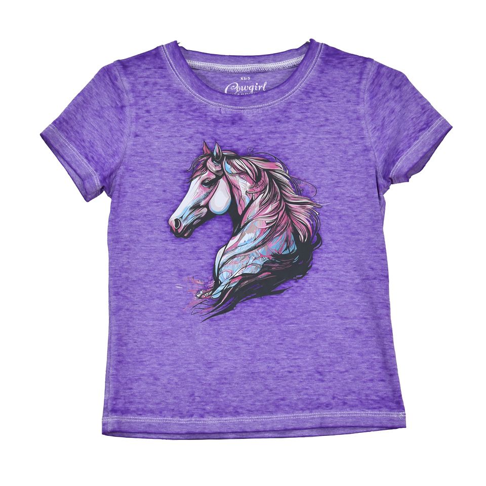 Cowgirl Hardware Toddler Watercolor Horse T-Shirt
