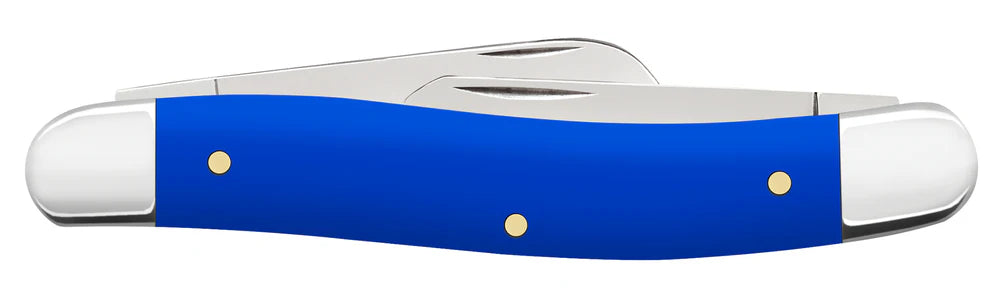 Case XX Smooth Royal Blue Synthetic Medium Stockman Knife