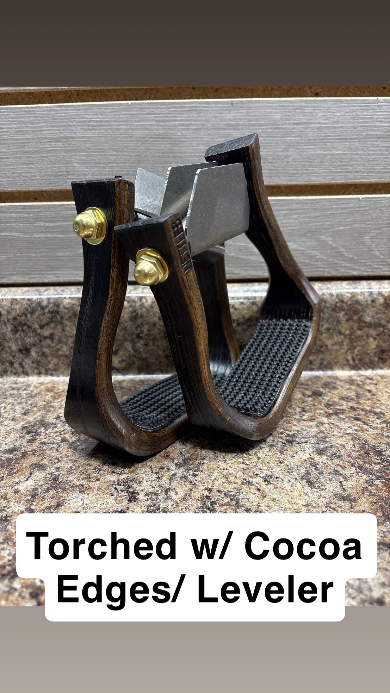 Nettles Stirrups "The Barrel Racer" - Petite 2"