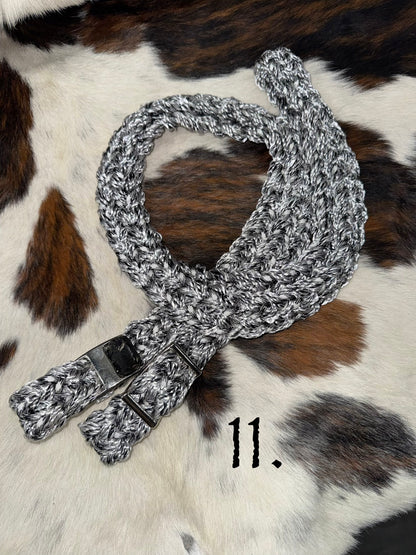 Gale Beebe 9 Strand Barrel Rein