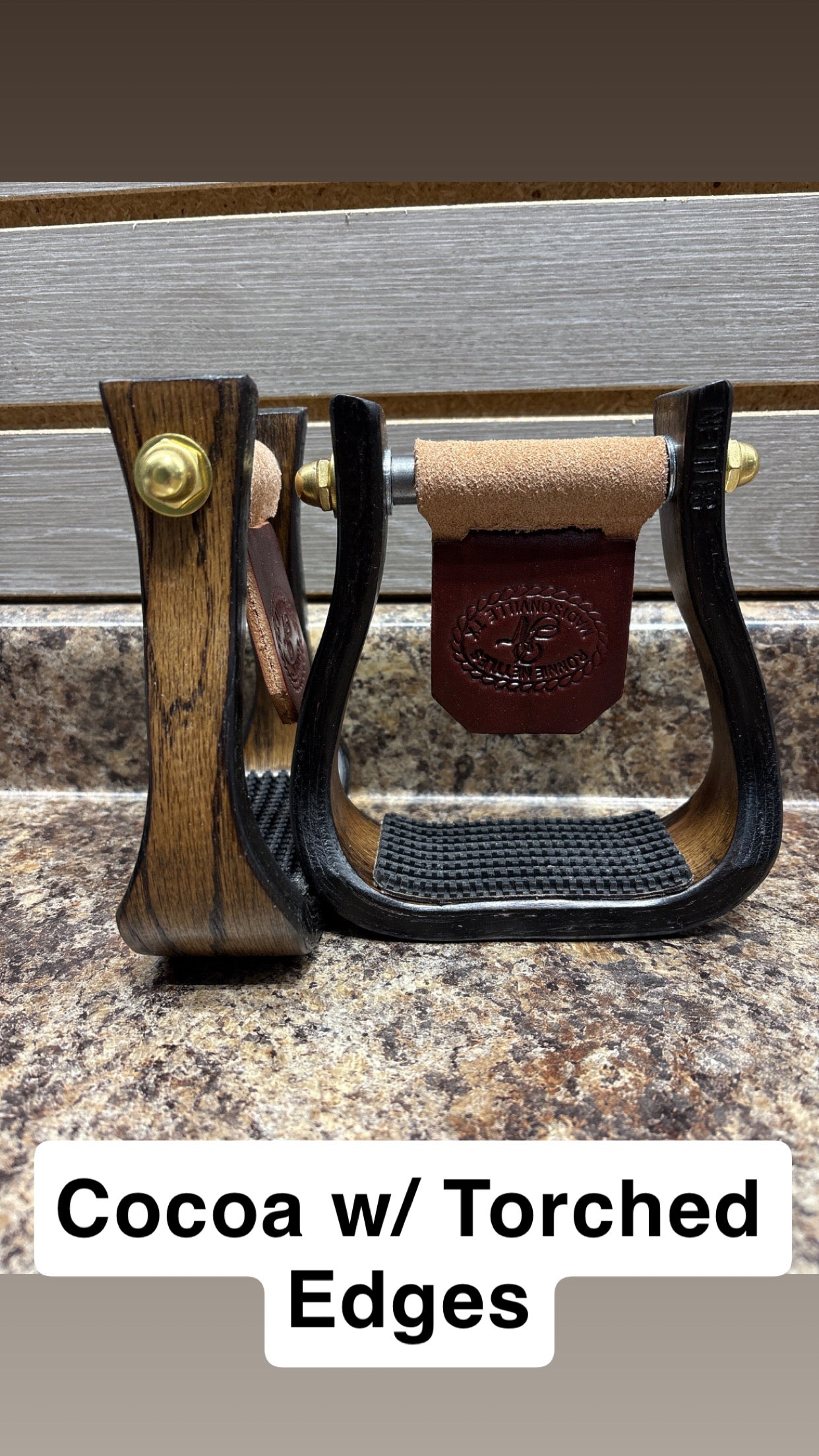 Nettles Stirrups "The Barrel Racer" - Petite 2"