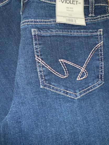 Cruel Girl's Violet Mid Rise Trouser Jean