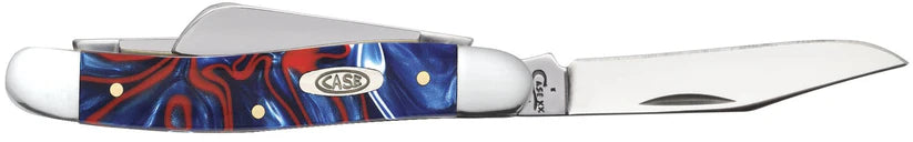 Case Smooth Patriotic Kirinite Medium Stockman Knife