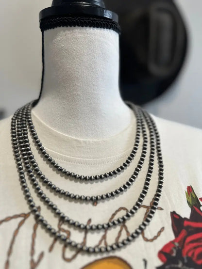 5mm Navajo Round Pearls Jewelry