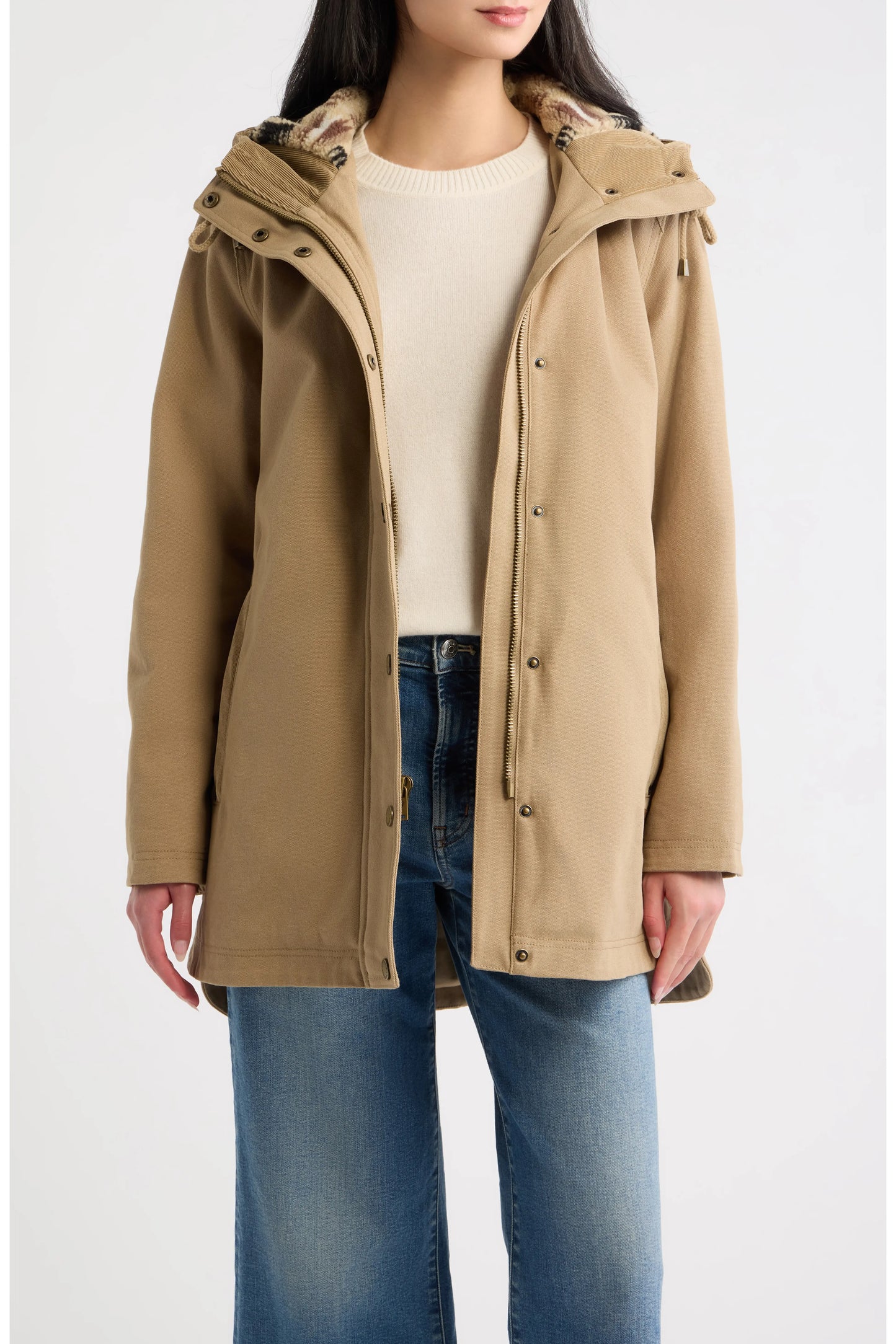 Pendleton Women's Old Oak Cedar Creek Canvas Parka