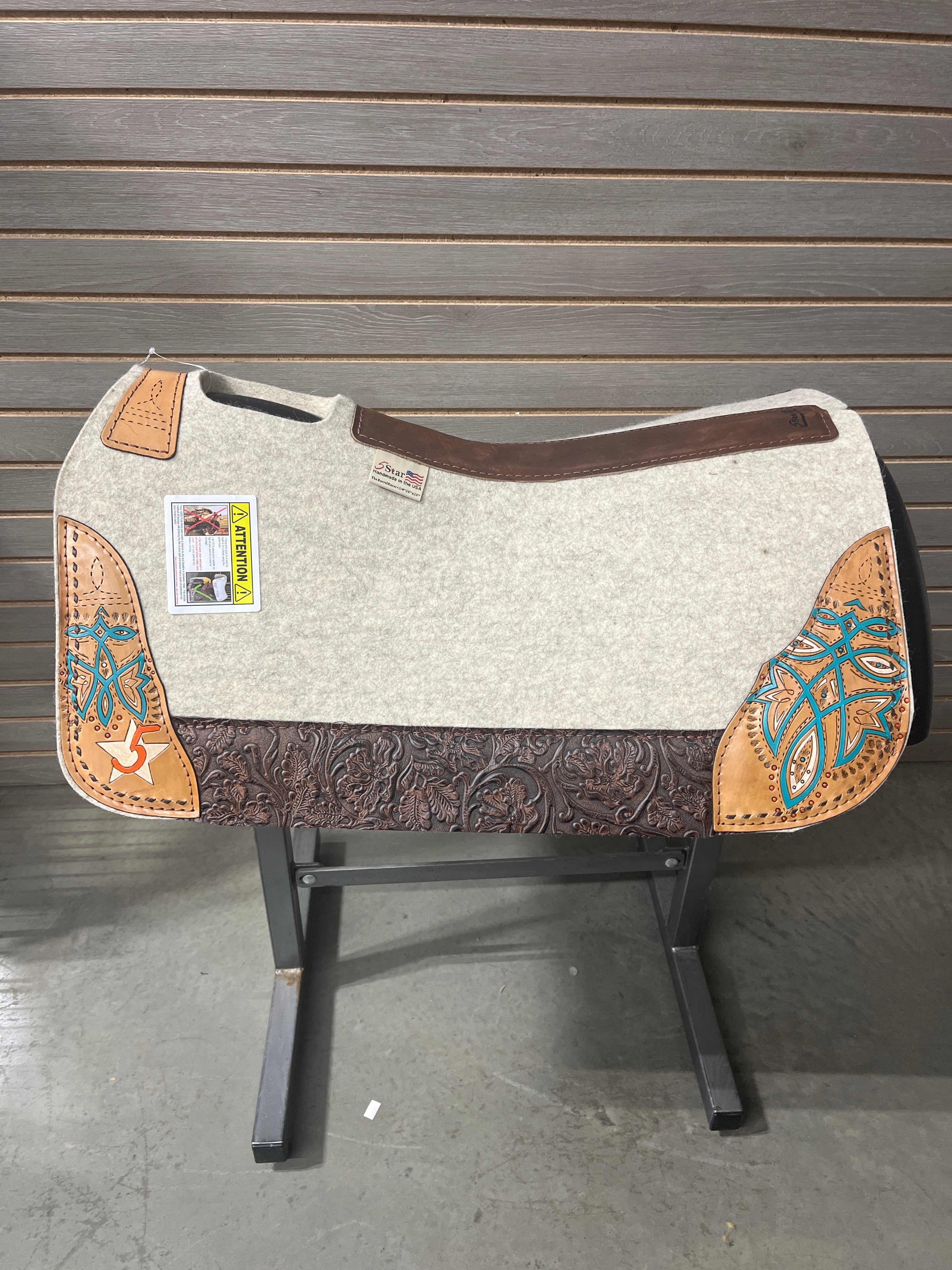 5 Star Barrel Racer Saddle Pad - Limited Edition 
